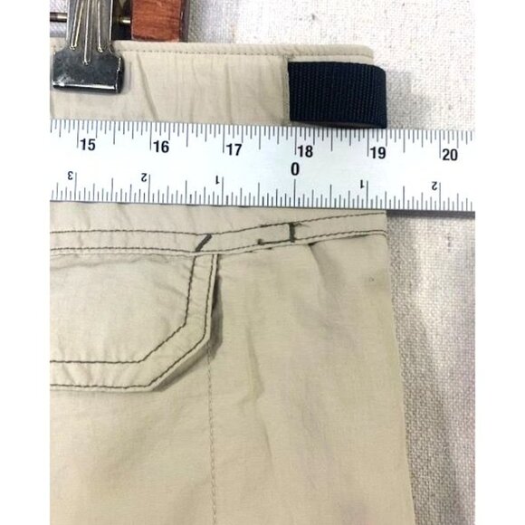 REI Men's Beige Lightweight Nylon Convertible Large x32 Cargo Pants - Picture 6 of 9
